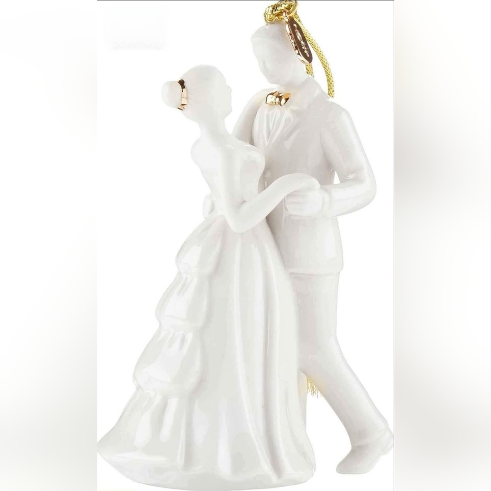 Lenox 2021 Bride & Groom Ornament